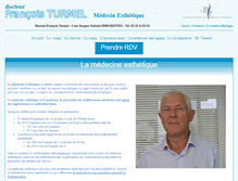 Tablet Screenshot of docteurfrancoisturmel.com